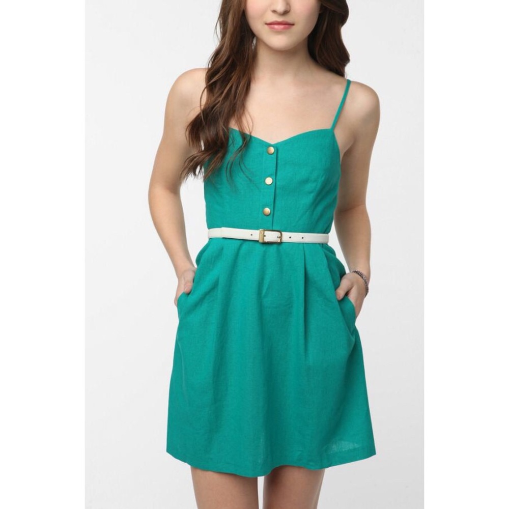 cope/UO linen-cotton sundress